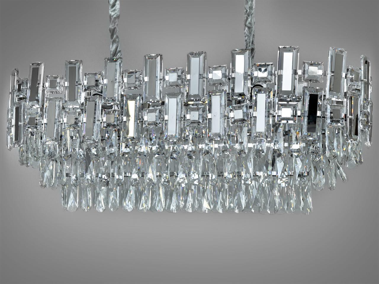 Люстра кришталева для вітальні 2018/800x300CH (2437600117)