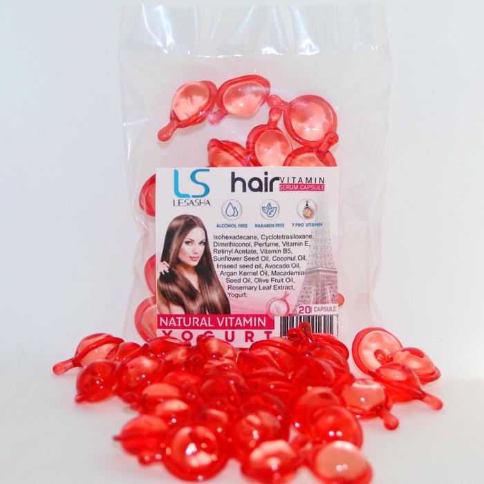 Капсулы для волос Lesasha Hair Serum Vitamin c йогуртом 20 шт.