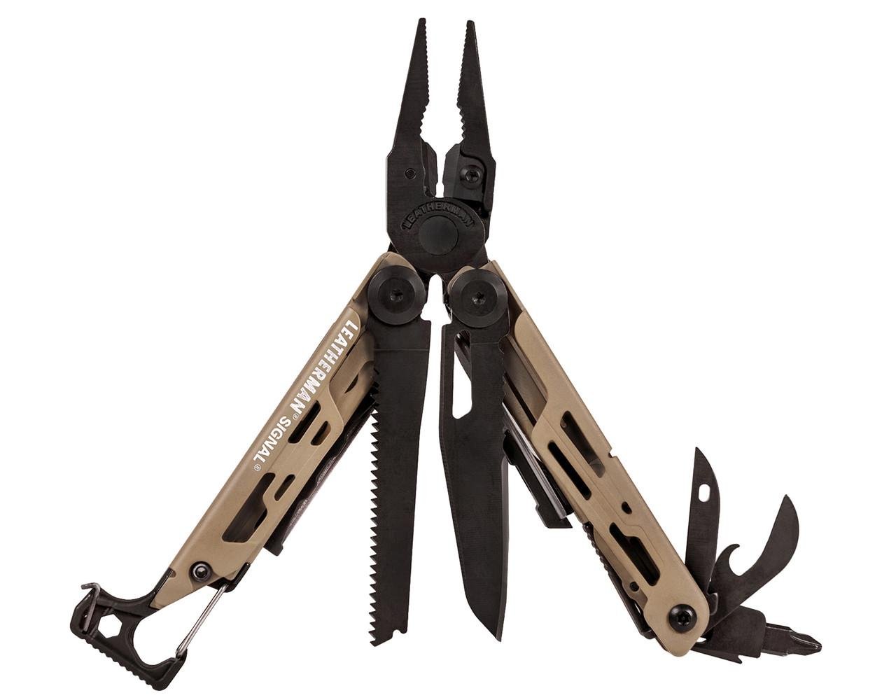 Мультитул Leatherman Signal Crimson 19 инструментов с чехлом (832404)