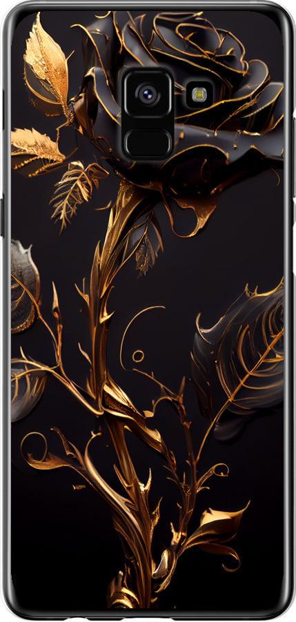 Чехол на Samsung Galaxy A8 Plus 2018 A730F Роза 3 (5552t-1345-42517)