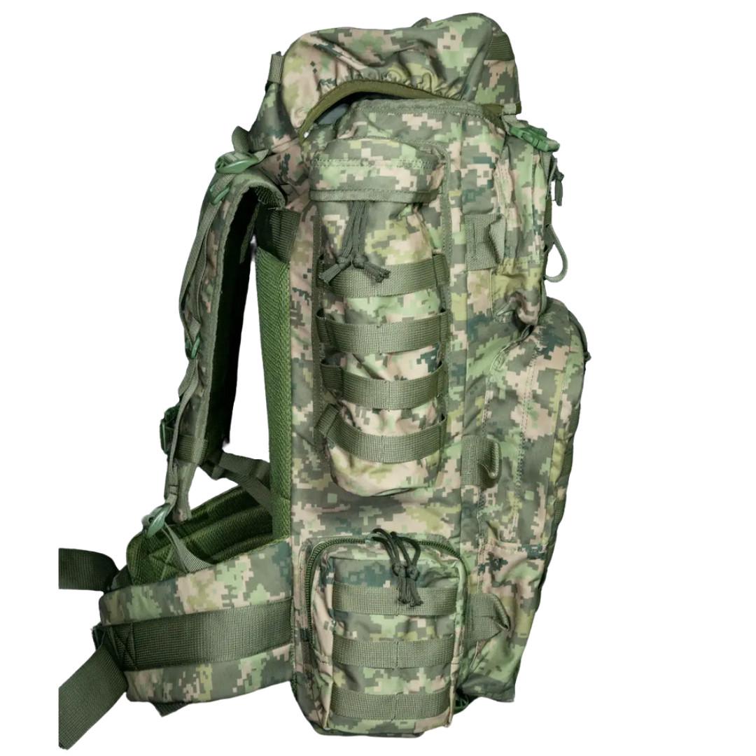 Рюкзак тактичний Kirasa KI951 Cordura 1000D MOLLE 70 L Pixel - фото 4 Рюкзак тактичний Kirasa KI951 Cordura 1000D MOLLE 70 L Pixel - фото 4