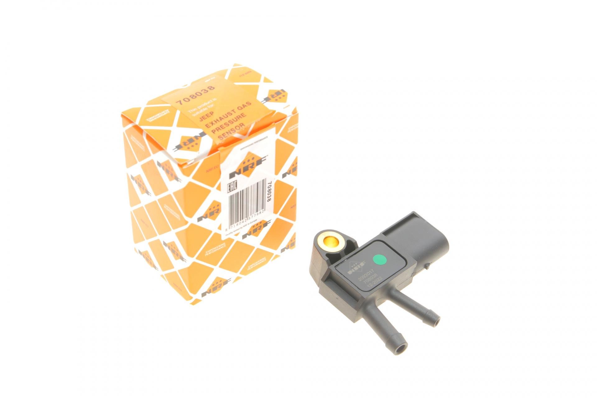 Датчик давления выхлопных газов Chrysler Grand Voyager V/Jeep Wrangler 2,8 CRD 07- (708038)