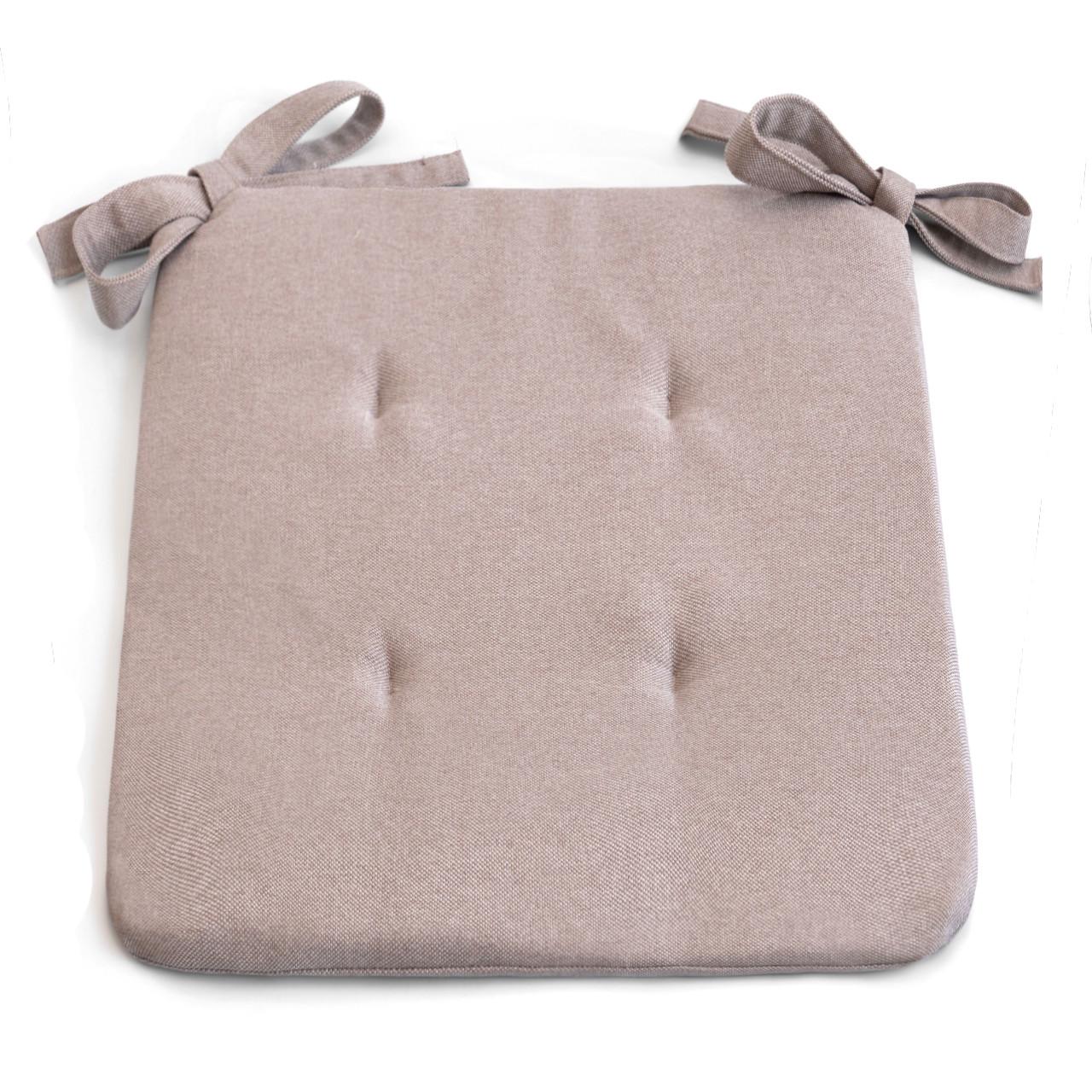 Подушка для стула/кресла/табурета 42х48х2 см Бежевый (1476544001) - фото 1 Подушка для стула/кресла/табурета 42х48х2 см Бежевый (1476544001) - фото 1