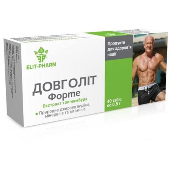 Мультиминеральный комплекс Elit-Pharm Долголет Форте 40 табл. (000025317)