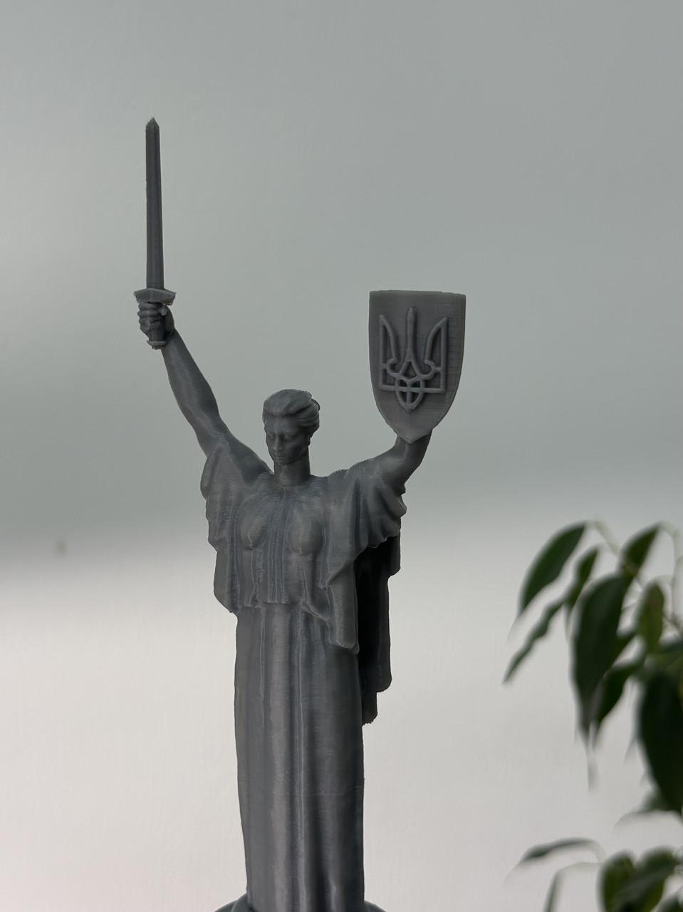 Статуетка фігурка Батьківщина Мати 24 см Сірий - фото 2 Статуетка фігурка Батьківщина Мати 24 см Сірий - фото 2