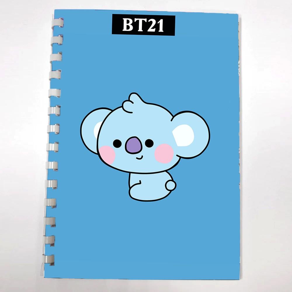 Блокнот Скетчбук k-pop Коя BTS BT21 (sk0034)