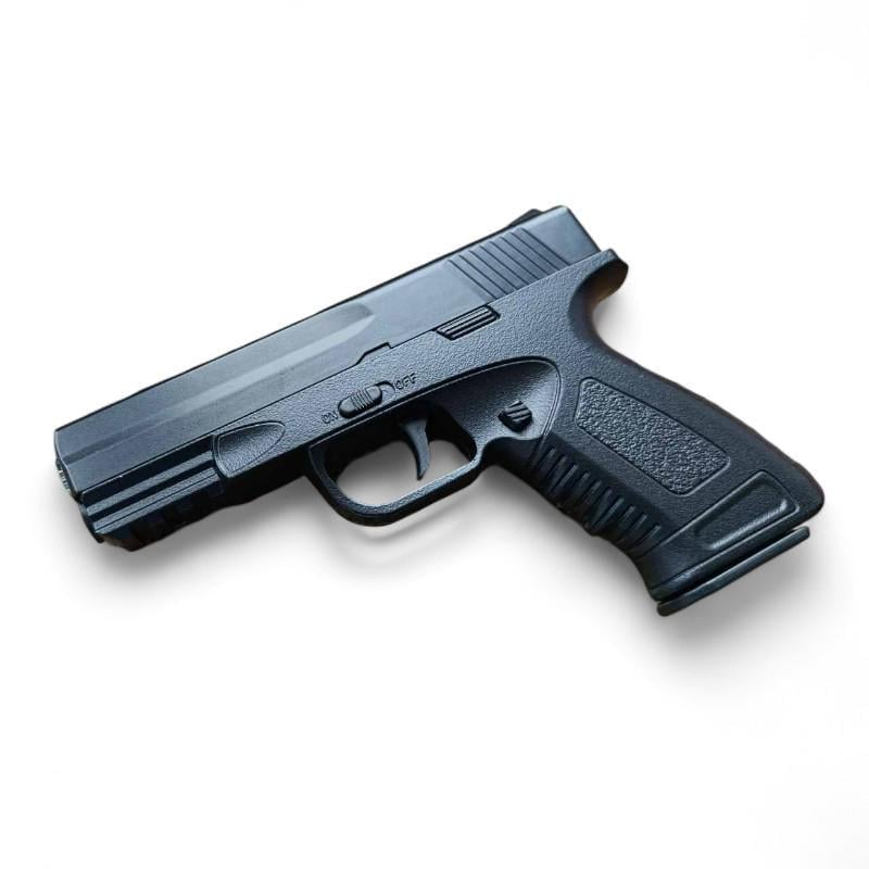 Детский пистолет Galaxy 9 Glock пружинный 6 мм металлический корпус (G.3)