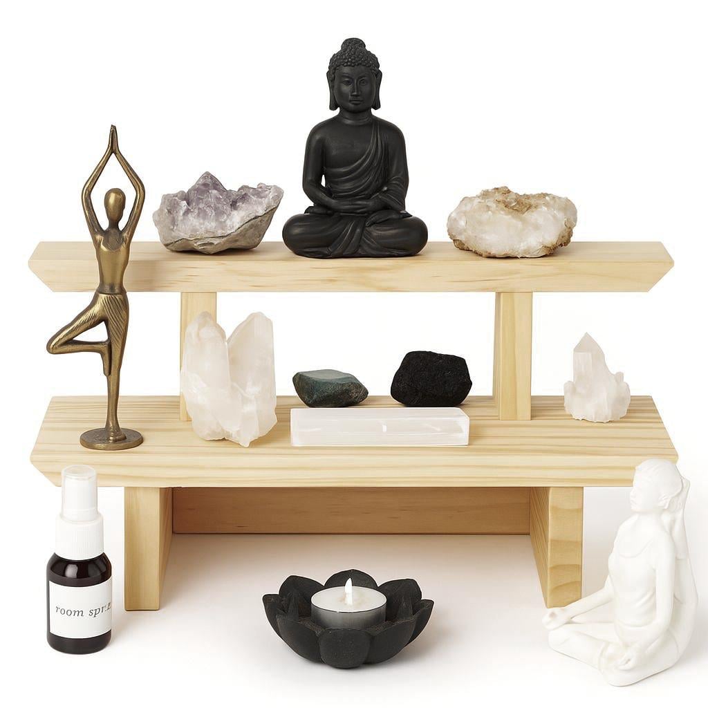 Алтарь для медитации из дерева Шоалия Бланже (ЛАТ-013501)