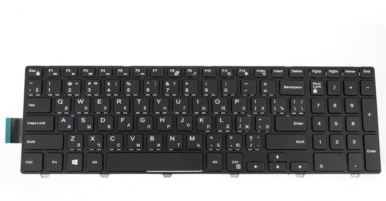 Клавиатура для ноутбука Dell Latitude 3580 матовая (0HHC8)