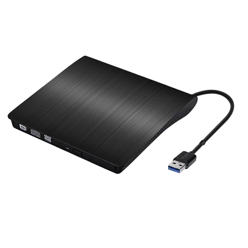 Дисковод зовнішній USB 3.0 DVD-RW CD-RW ECD819-SU3 Black (284178)