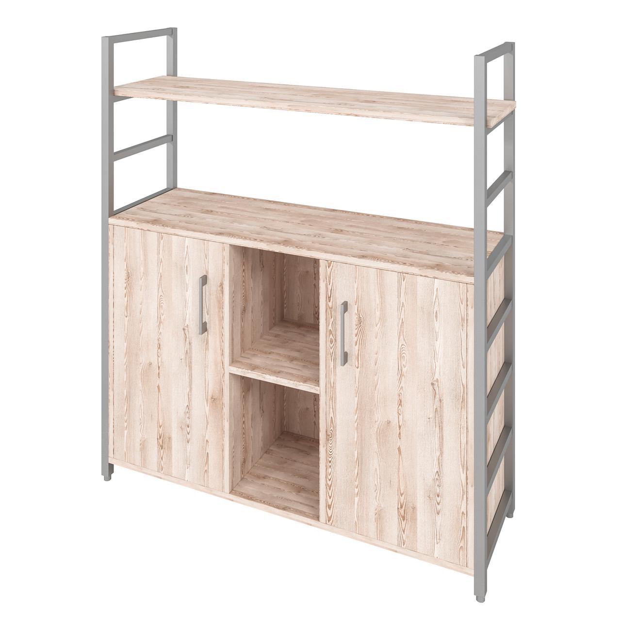 Стеллаж металлический Loft Details MM-126-2 Сосна лофт кремовая
