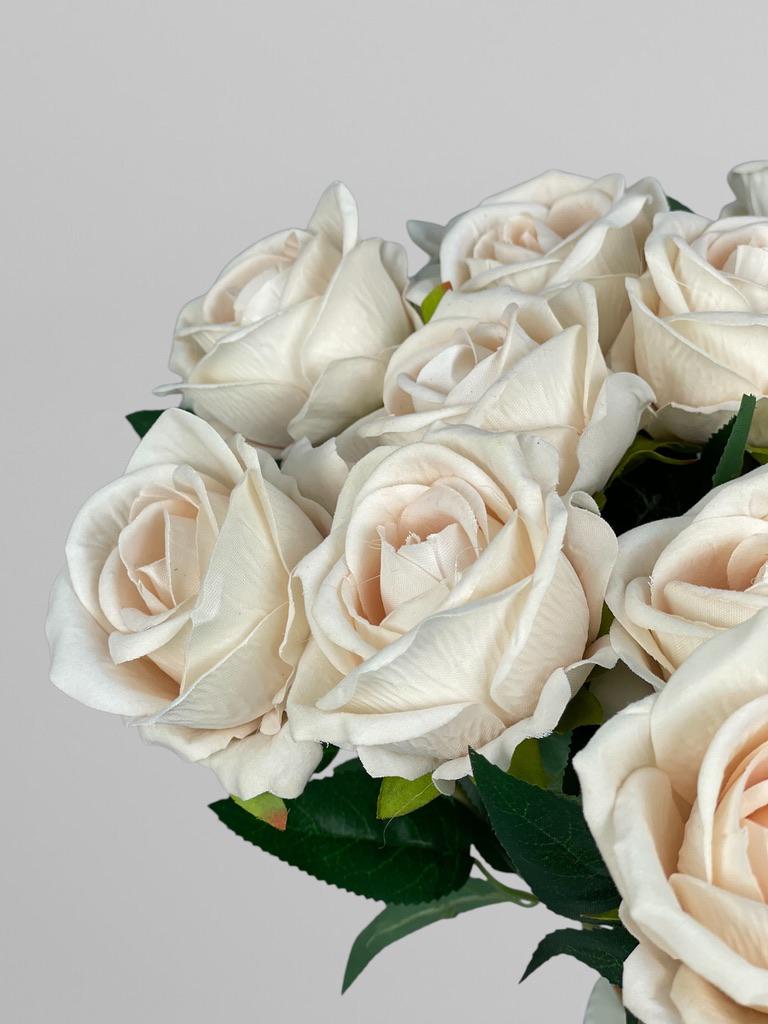 Роза на стеле 51 см Пудровый (К02080) - фото 4 Роза на стеле 51 см Пудровый (К02080) - фото 4