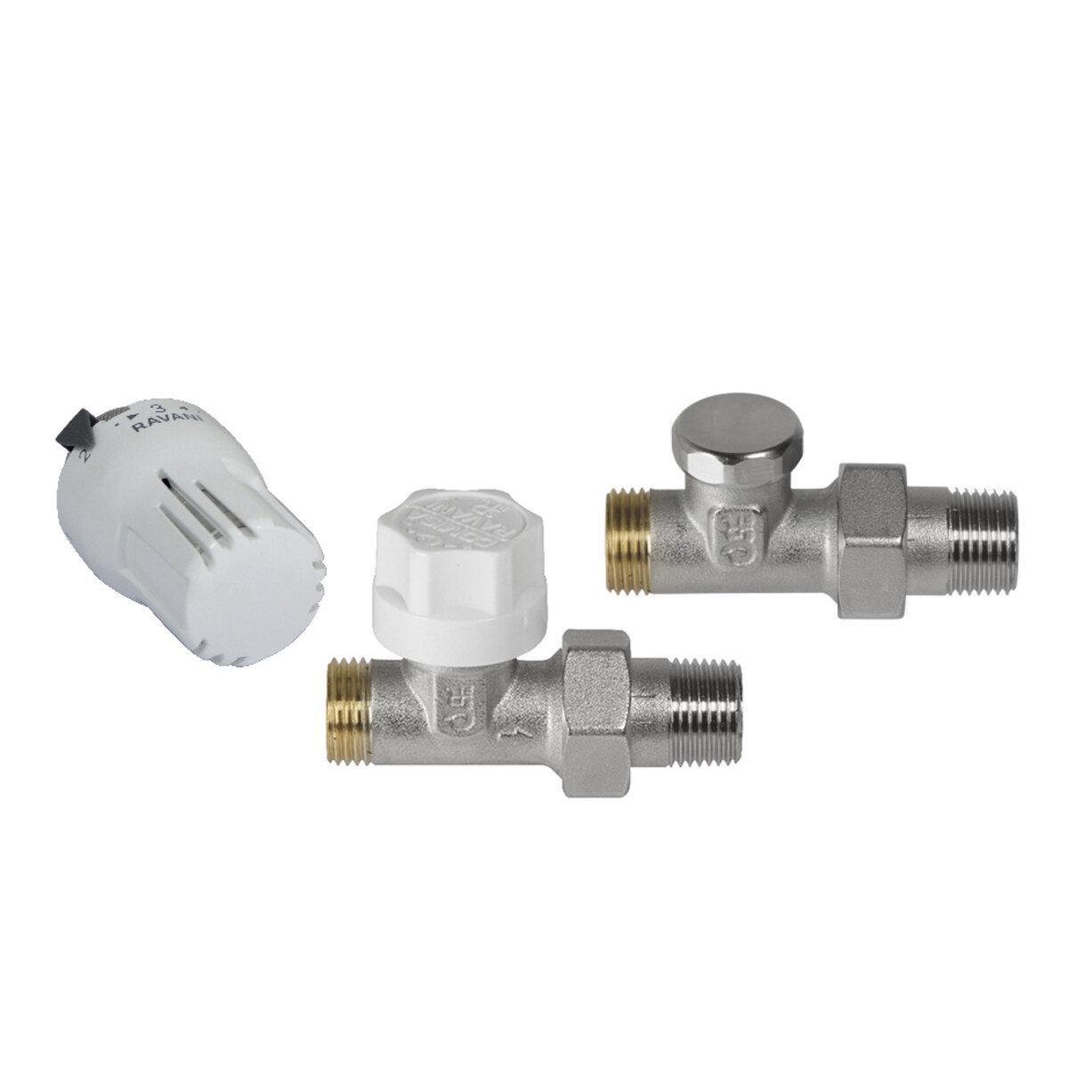 Комплект радиаторный прямой COMISA 1/2" Premium (88.16.169)