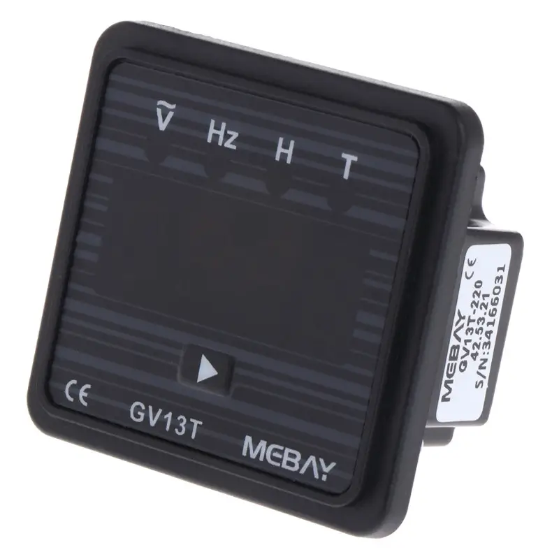 Вольтметр змінного струму з електронним лічильником мотогодин для генераторів 185-265 В (GV13T) - фото 3