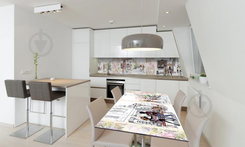 Наклейка виниловая на стол Zatarga «Кафе в Париже» 650х1200 мм Z180657/1st Наклейка виниловая на стол Zatarga «Кафе в Париже» 650х1200 мм Z180657/1st