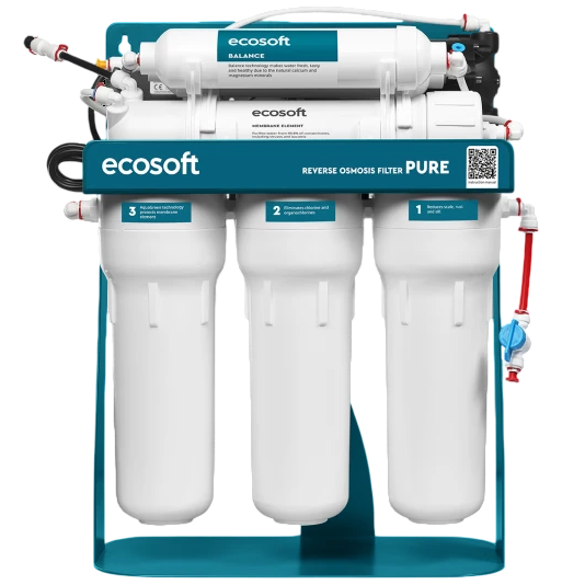 Фильтр обратного осмоса с насосом на станине Ecosoft P'URE Balance 6-75 (4062)