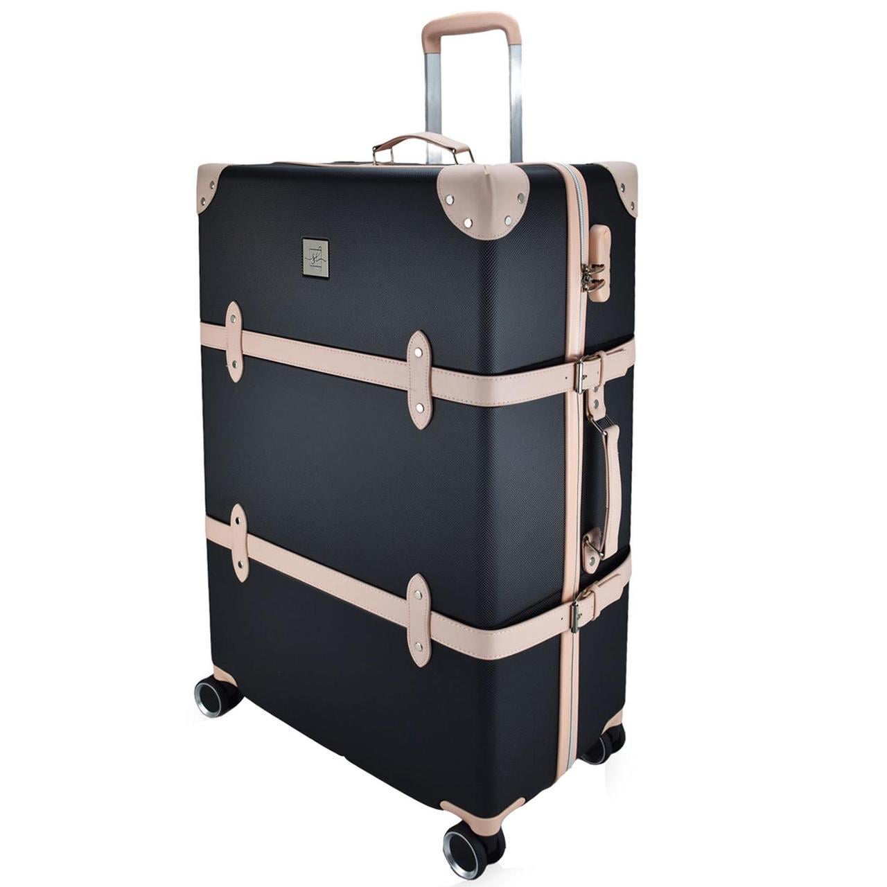 Чемодан SEMI LINE 28" L Black/Pink Cream (T5671-4)