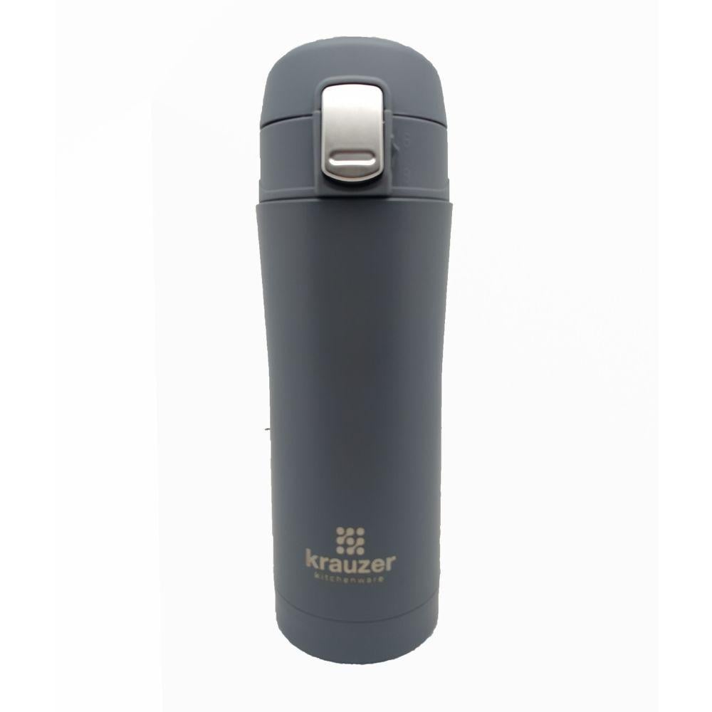 Термокружка Krauzer нержавеющая сталь 350 мл Графитовый (86-350MATTE GRAPHITE)