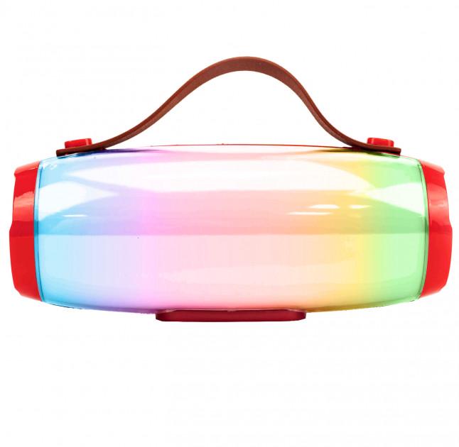 Портативная Bluetooth-колонка Wireless AK-205 Light Show Красный