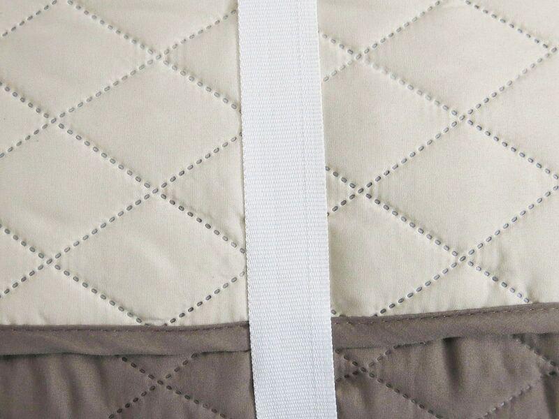 Покривало двостороннє Decorator Ромб 17 0808/12 1403 210x215 см Капучино/Бежевий (2020727) - фото 3 Покривало двостороннє Decorator Ромб 17 0808/12 1403 210x215 см Капучино/Бежевий (2020727) - фото 3