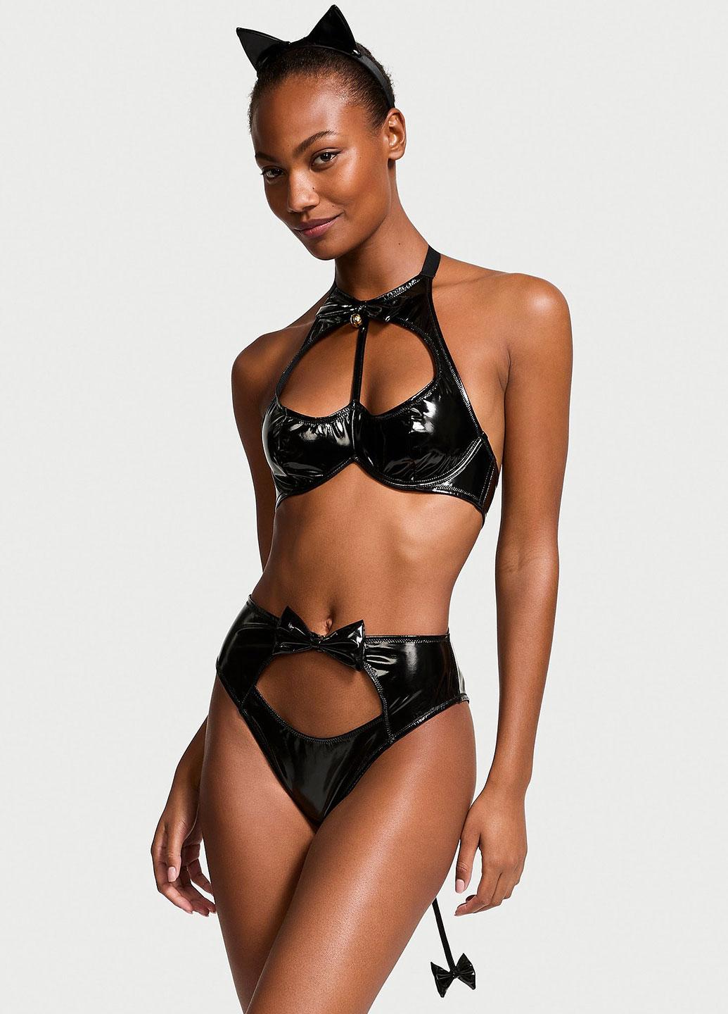 Комплект нижнего белья Victoria's Secret XL Черный (156000417559QB4XL)