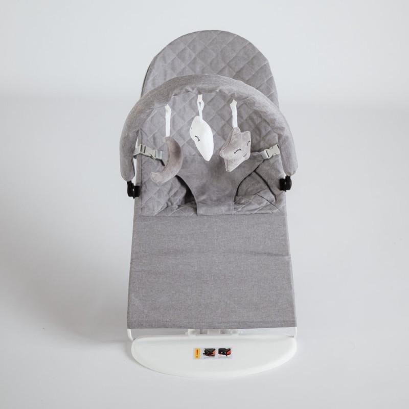 Шезлонг детский Love Baby Серый (29473334)