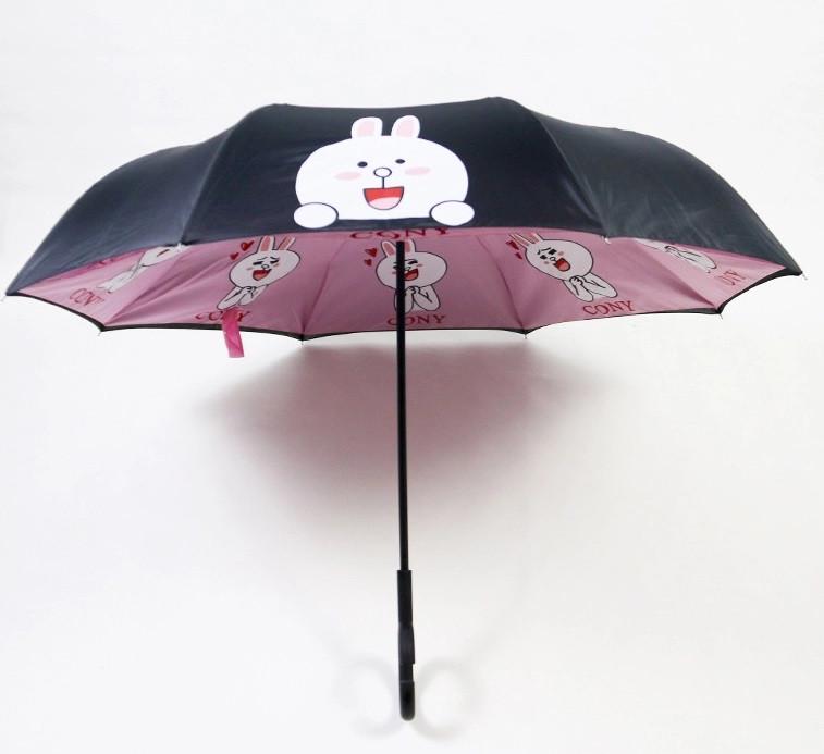 Детский зонтик обратной сборки SUNROZ Kids Up-brella (SUN5228) Детский зонтик обратной сборки SUNROZ Kids Up-brella (SUN5228)
