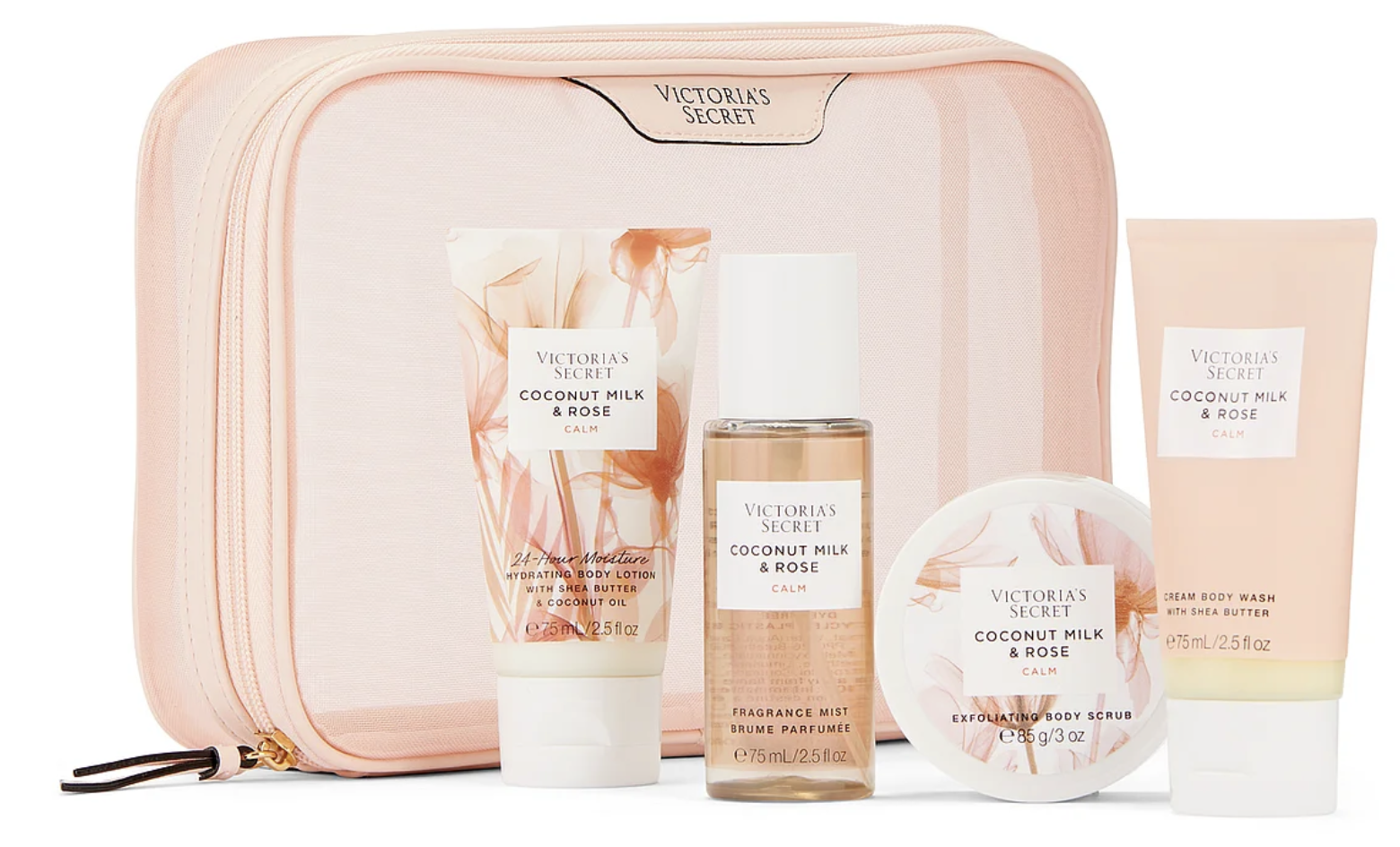 Набор Victoria's Secret The Balance Starter Kit Кокосовое молочко и роза