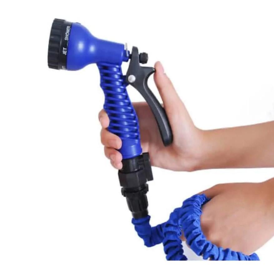 Шланг-гармошка для полива гибкий Мagic House с распылителем 15 м Синий (MX-0251-6904B) - фото 8 Шланг-гармошка для полива гибкий Мagic House с распылителем 15 м Синий (MX-0251-6904B) - фото 8