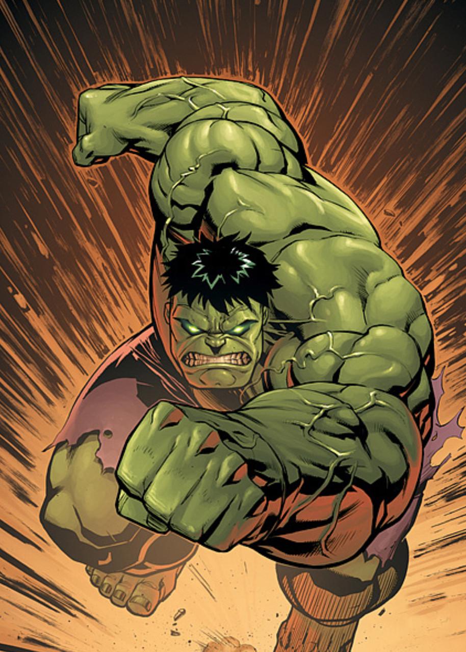 Картина GeekLand Hulk комиксная рисовка (HK.09.034)