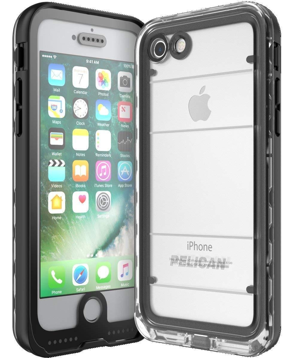 Противоударный чехол-бокс для подводной съемки 360 Pelican Marine Waterproof для 7/8/SE 2020 Clear