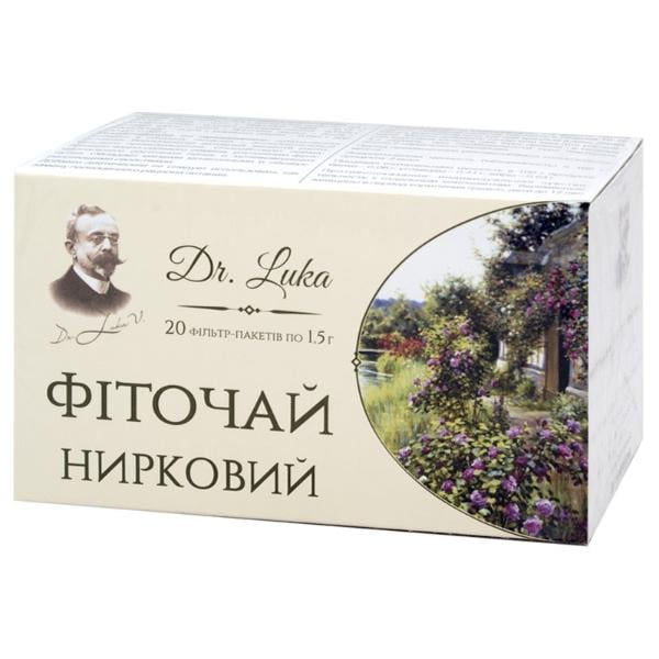 Заменитель питания Dr.Luka Фиточай Почечный 1,5 г x 20 фильтр-пакетов (000027683)