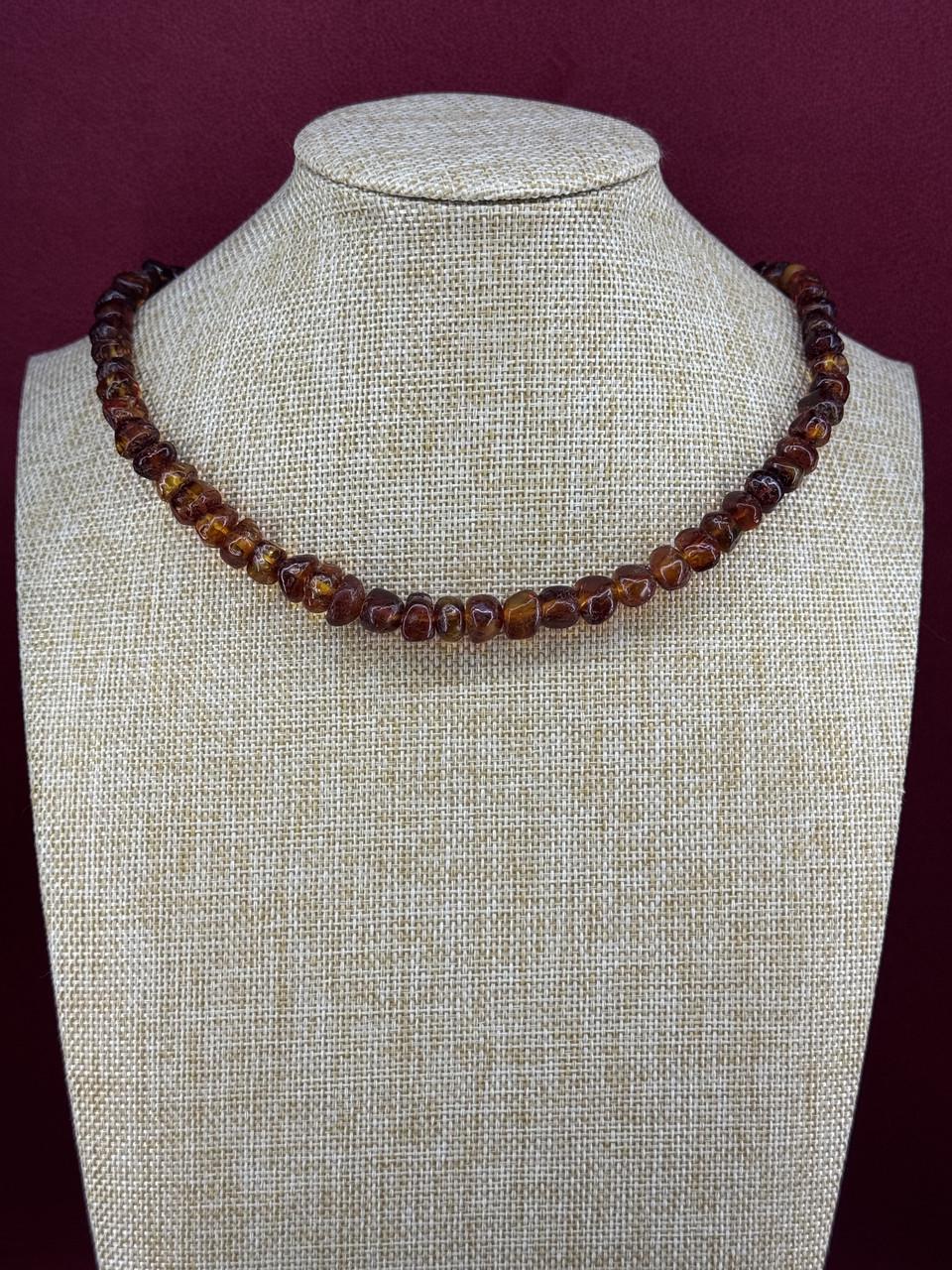 Бусы из янтаря лечебные 45 см (н-703)