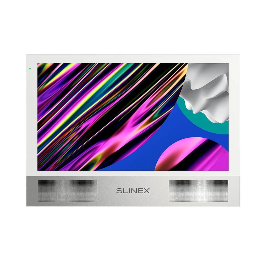 Відеодомофон AHD Slinex Sonik 7 7” сенсорний IPS екран запис руху microSD 176х133х20 мм White (41245)