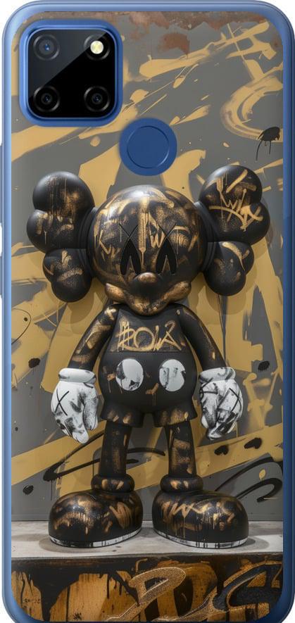 Чехол на Realme 7i Bronze kaws (6097u-2486-42517)