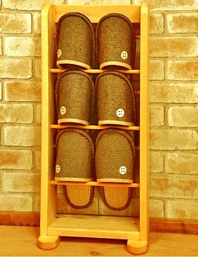 Тапочница из дерева Гобери Карри (ТПЧ-001203)