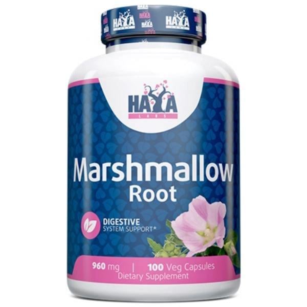 Комплекс Haya Labs Marshmallow Root для кожи/волос/ногтей 960 мг 100 веганских капсул (000020339)