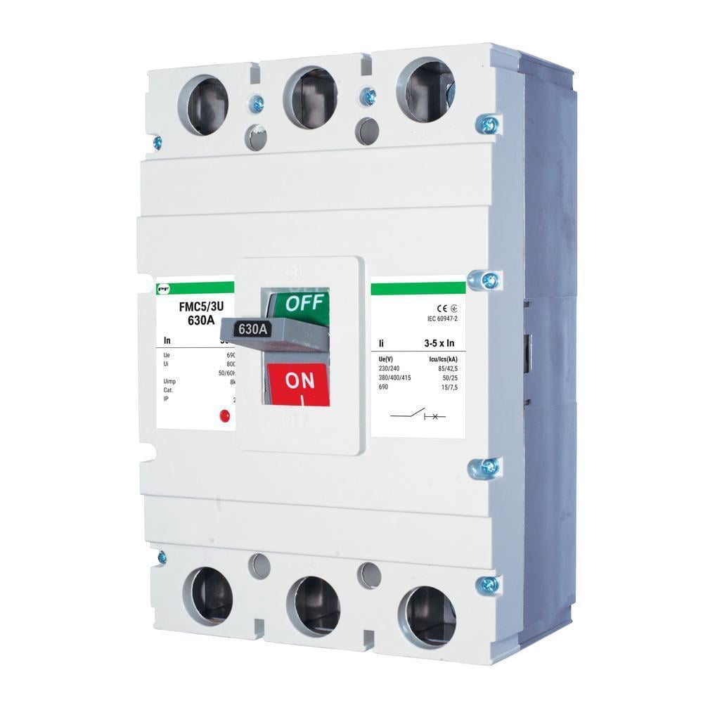 Автоматический выключатель корпусной PROMFACTOR FMC5/3U 630А 3-5In 50 кА (FMC53U0630/5)