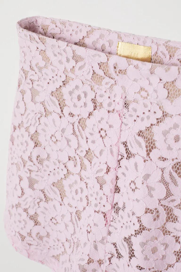 Шорти мереживні р. 36 Рожевий (6399857dlog) - фото 2 Шорти мереживні р. 36 Рожевий (6399857dlog) - фото 2