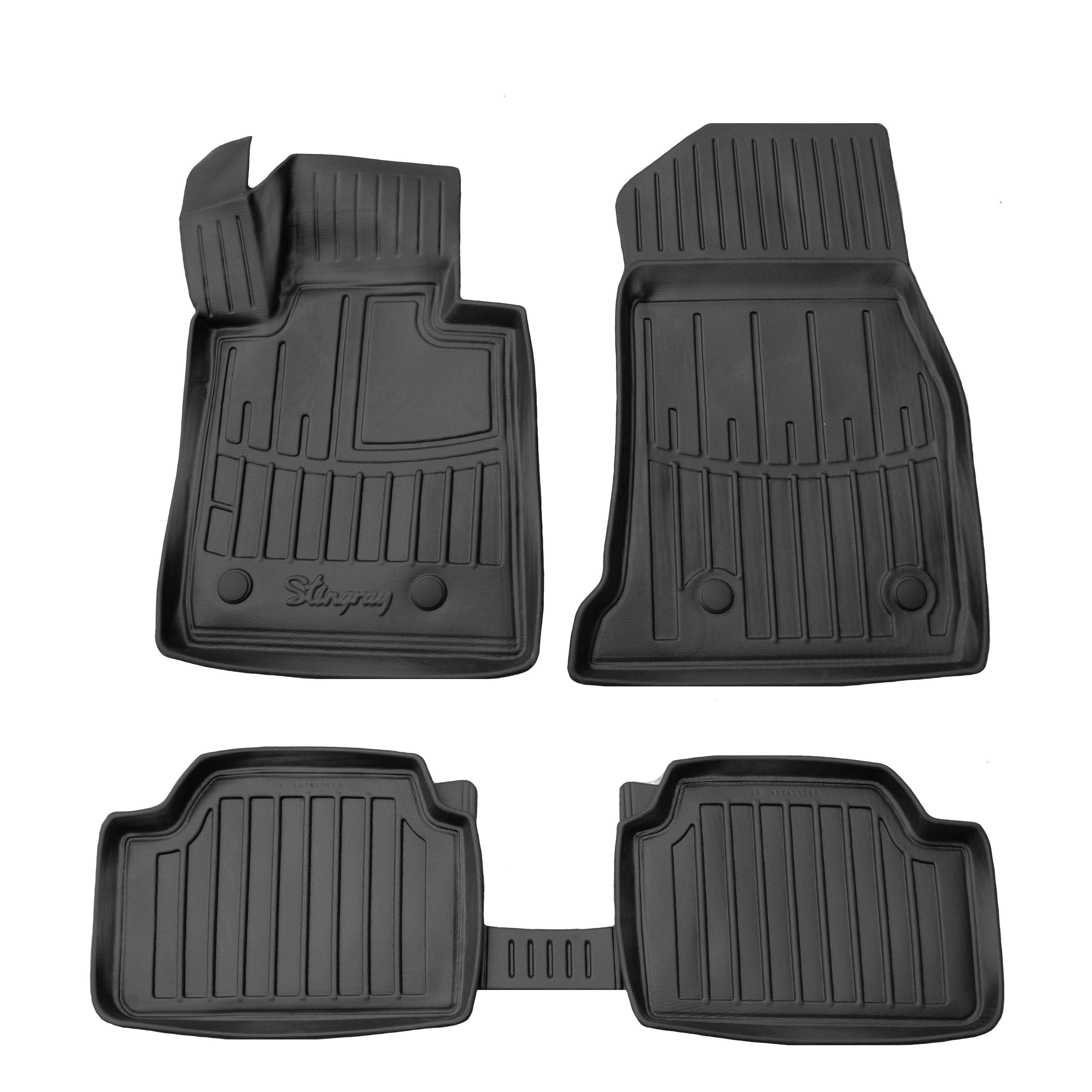 Коврики Stingray 3D для BMW 1 серия F20/21 2011-2019 рр. полиуретан 5 шт. Черный (158207)