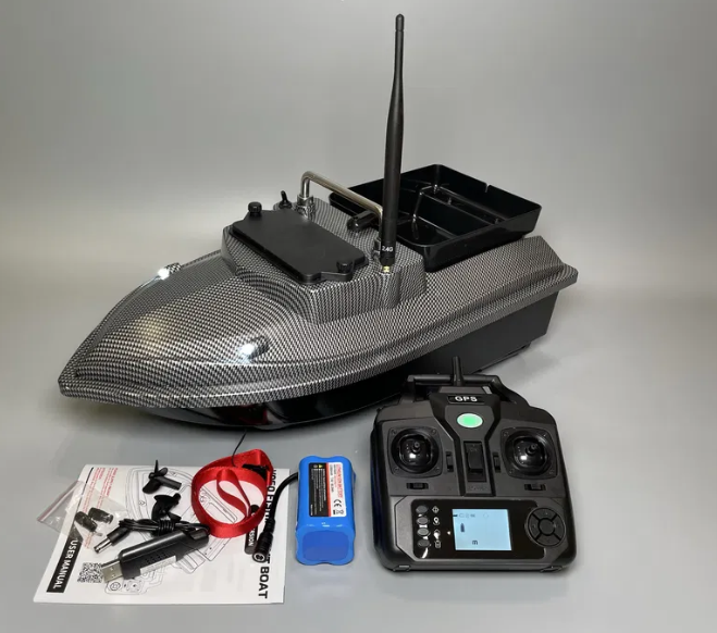 Човник для лову коропа Flytec V060 з автоматичним поверненням GPS до 500 м (2709767883) - фото 5