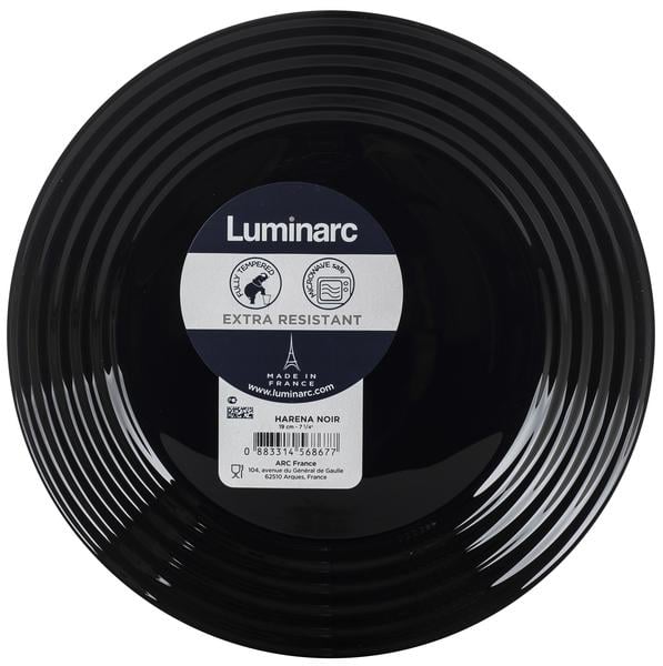 Тарелка Luminarc Harena 25 см Черный (L7611)