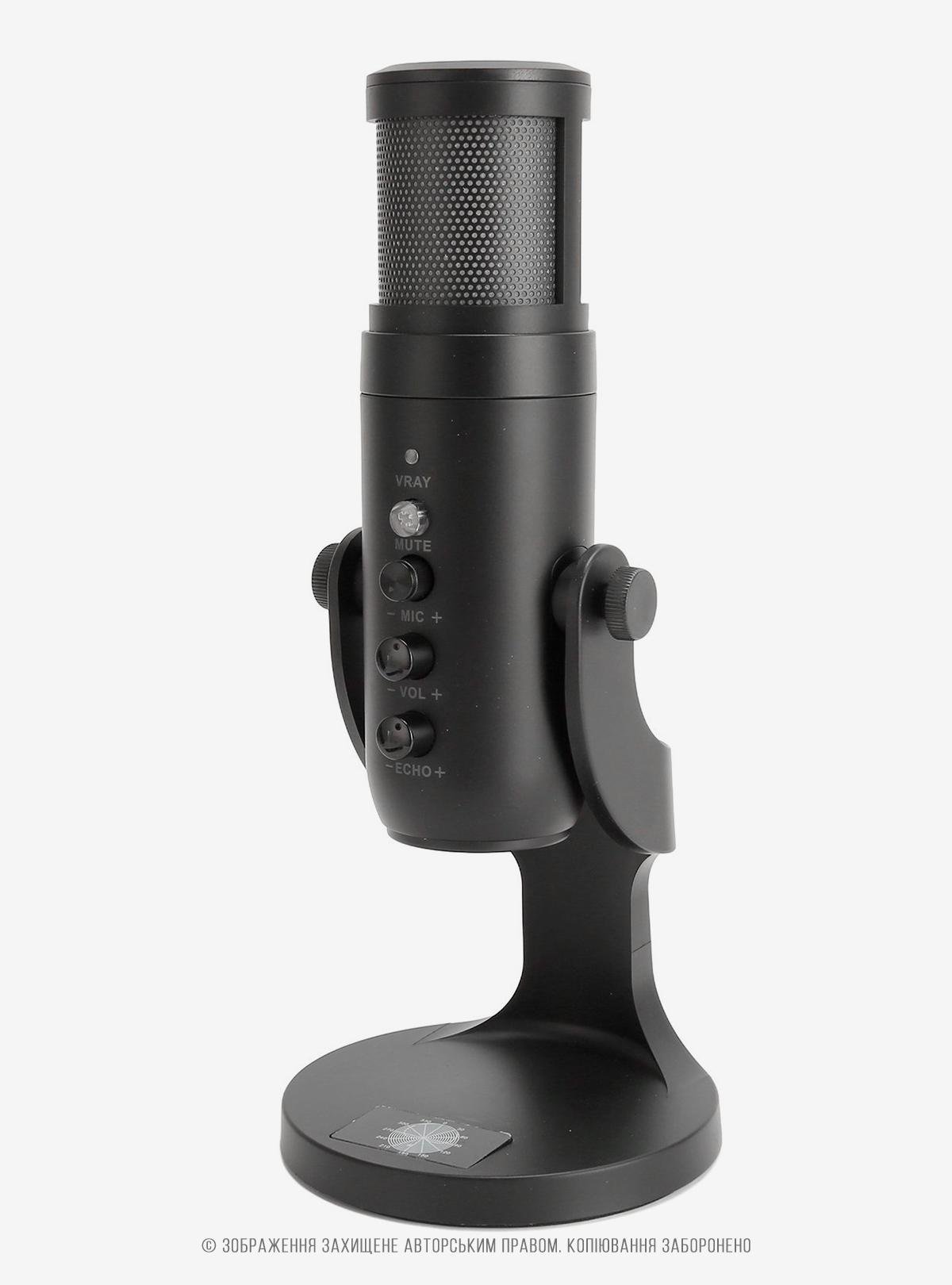 Микрофон для компьютера OnePro MU900 USB студийный/конденсаторный Черный (73763) - фото 12 Микрофон для компьютера OnePro MU900 USB студийный/конденсаторный Черный (73763) - фото 12