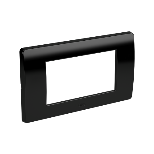 Рамка 1-постовая ДКС Brava 86х150х9 мм Черный (75011B)