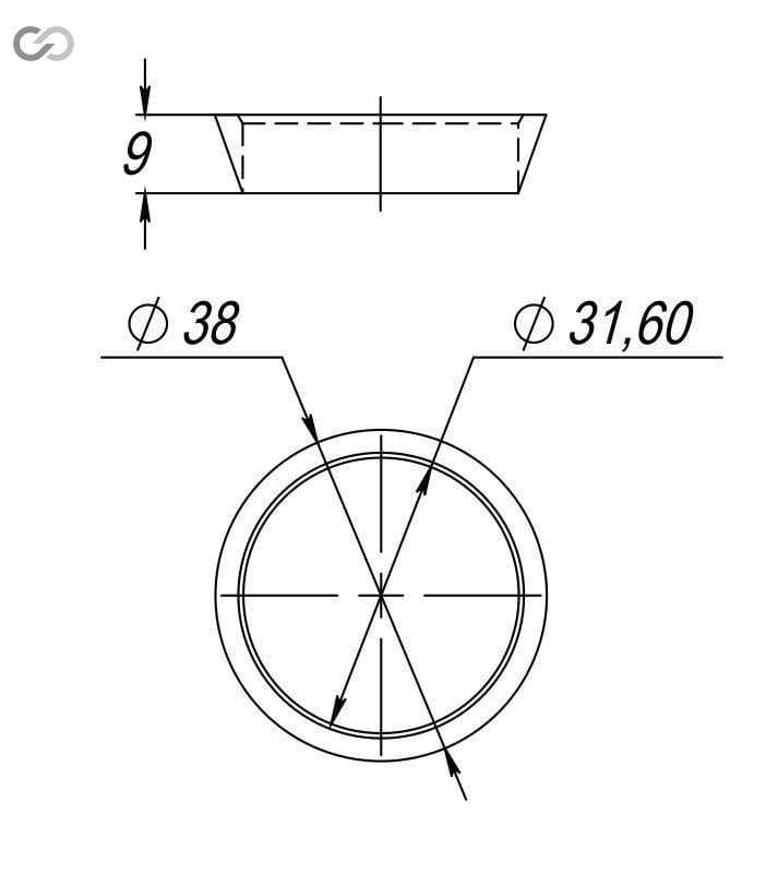 Ущільнення СФБ 100-7.ЗП для герметизації (2522031682) - фото 5 Ущільнення СФБ 100-7.ЗП для герметизації (2522031682) - фото 5