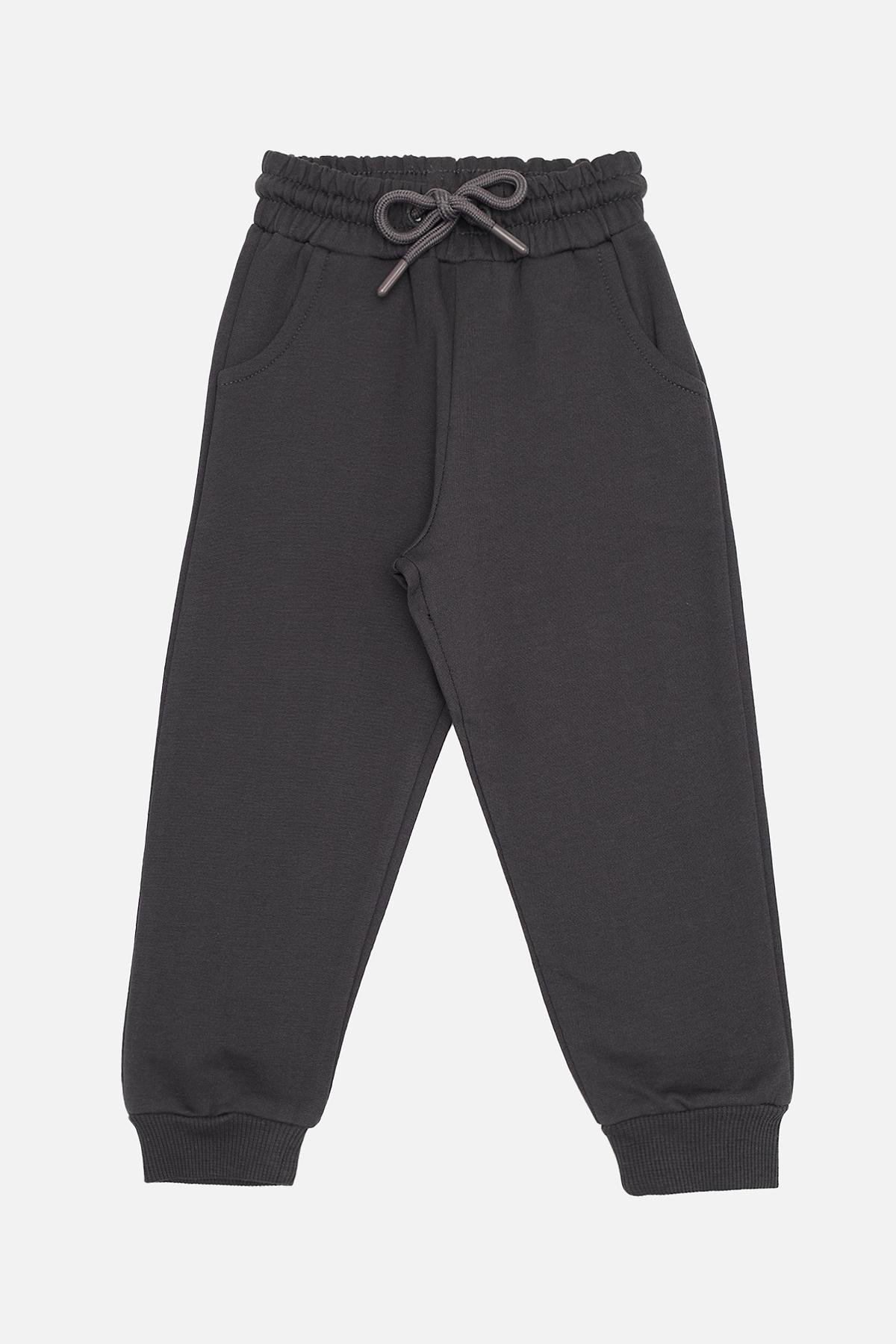 Брюки спортивные для мальчика 86 см Графит (ЦБ-00272529)