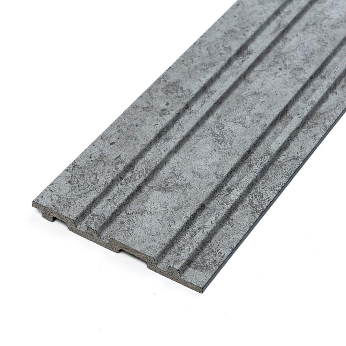 Рельс декоративный PS 2900х120х12 мм Бетон (SW-00002132)