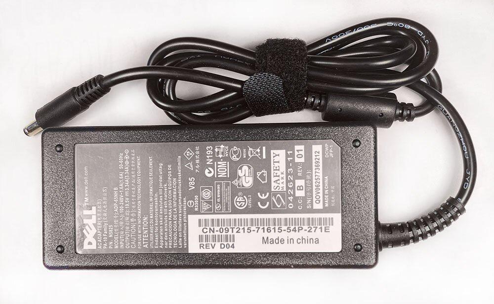 Блок живлення для ноутбука Dell 65W 19.5V 3.34А 4.5x3.0 мм High copy (04006)