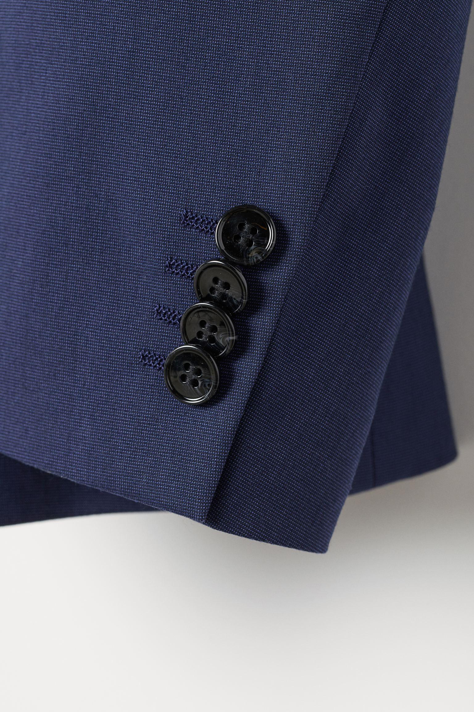 Пиджак L Темно-синий (7139912wer) - фото 2