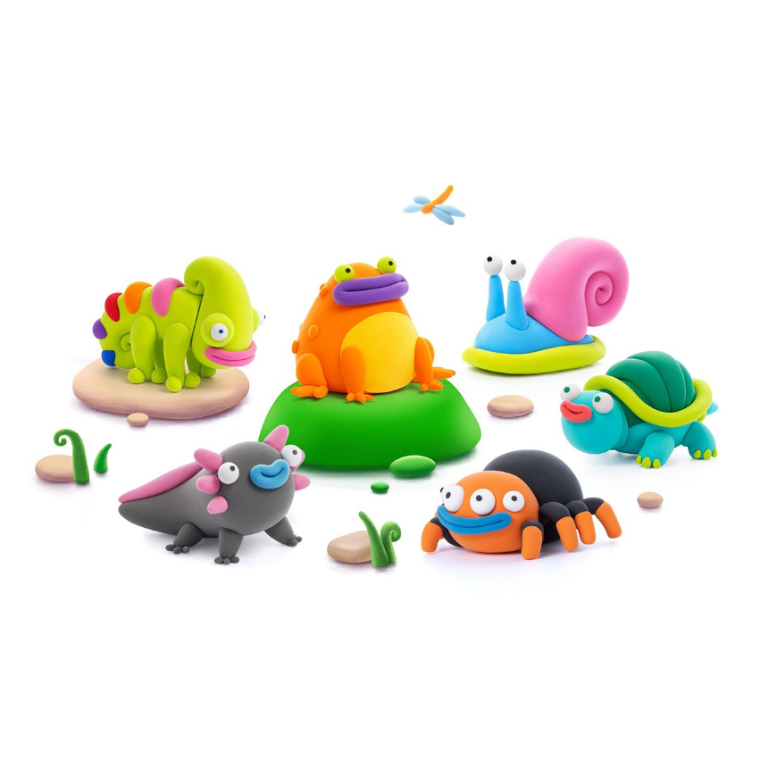 Пластилін повітряний Lipaka екзотичні тварини 15 кольорів (10383) - фото 5 Пластилін повітряний Lipaka екзотичні тварини 15 кольорів (10383) - фото 5